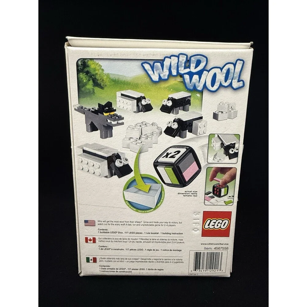 LEGO Games Board Game Wild Wool Limited Edition # 3845 Open Box COMPLETE - Picture 4 of 6